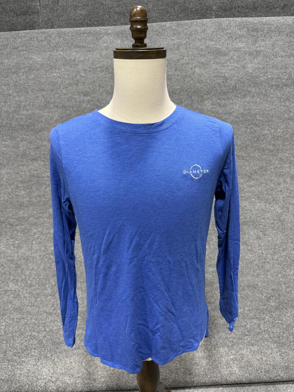 Johnnie-O Diameter Shirt Mens Medium Blue Long Sleeve Lightweight Tee Top